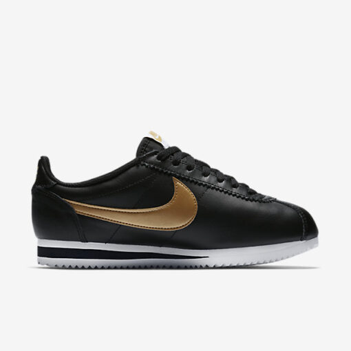 Nike Cortez Classic Black/Metallic Gold