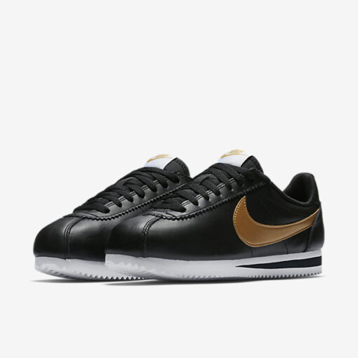 Nike Cortez Classic Black/Metallic Gold