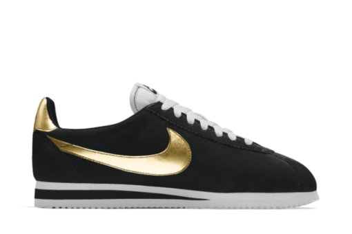 Nike Cortez Black/Metallic Gold