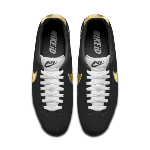 Nike Cortez Black/Metallic Gold