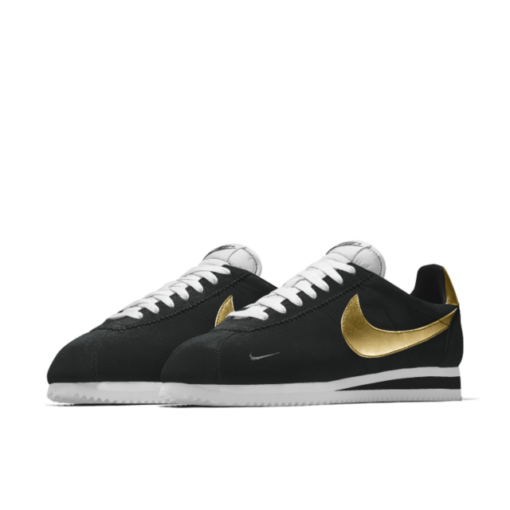 Nike Cortez Black/Metallic Gold