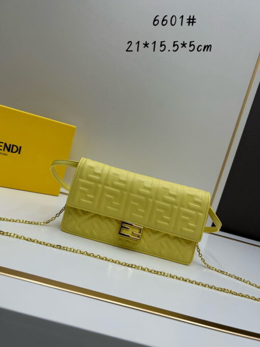 Fendi Bag Raw Yellow