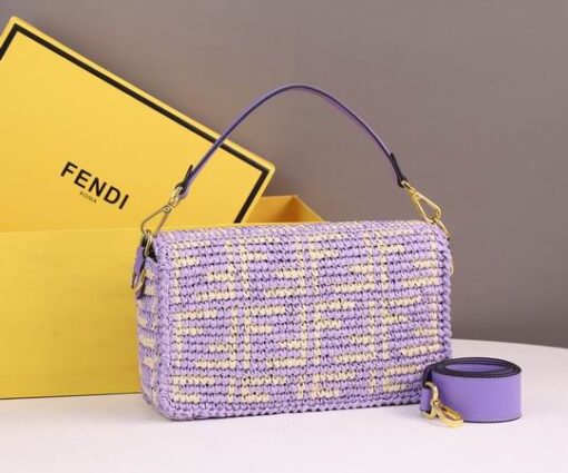 Fendi Baguette Bag Baby Pink