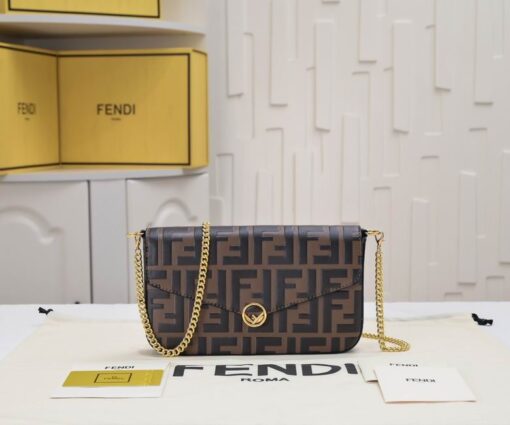 Fendi Bag Brown & Black