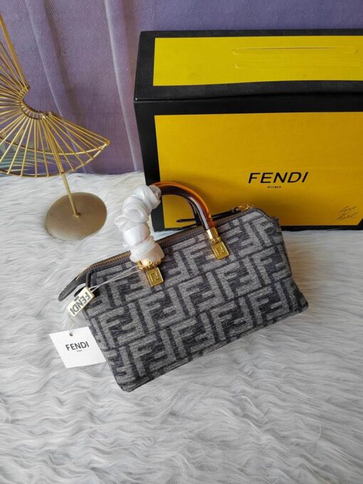 Fendi Bag Dark Grey & White