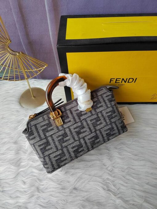 Fendi Bag Dark Grey & White