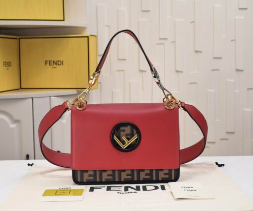 Fendi Bag Red & Black