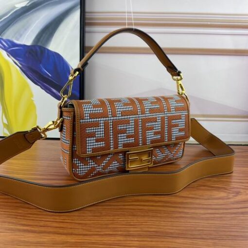 Fendi Bag Brown & White