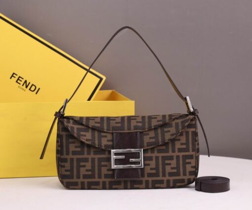 Fendi Vintage Bag Brown & Black