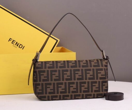 Fendi Vintage Bag Brown & Black