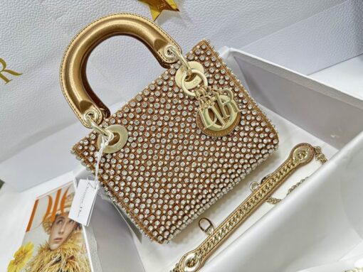 Lady Dior My ABCDIOR Luxury Bag Gold