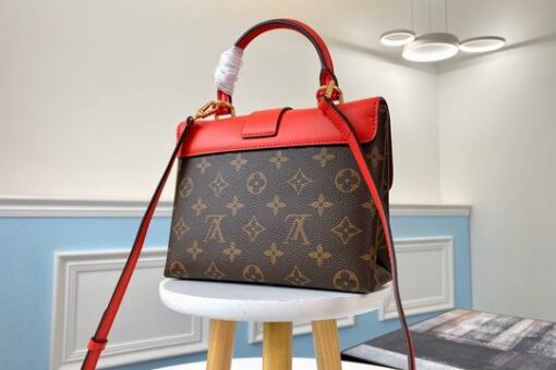 LV Locky Bag Red Orange