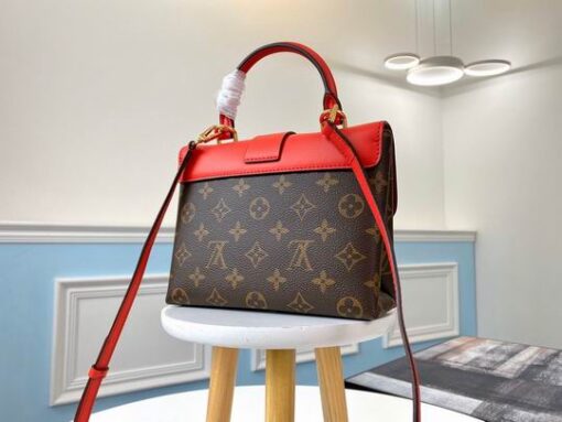 LV Locky Bag Red Orange