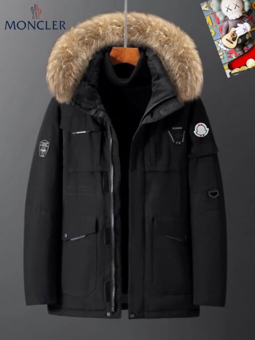 Moncler New Puffer Down Jacket Black