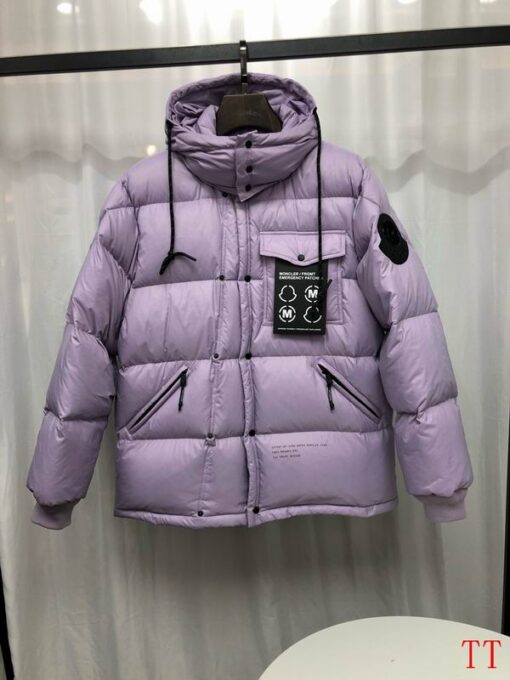 Moncler New Puffer Down Jacket Rose Quartz