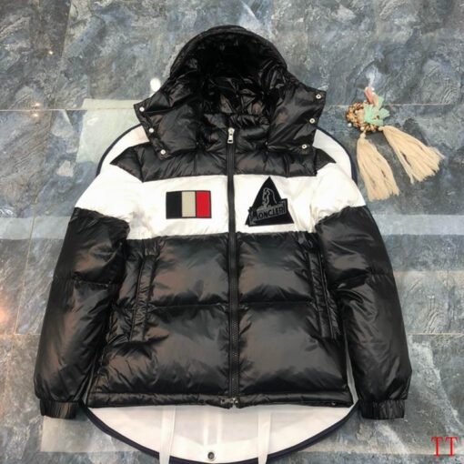 Moncler New Puffer Down Jacket Black & White