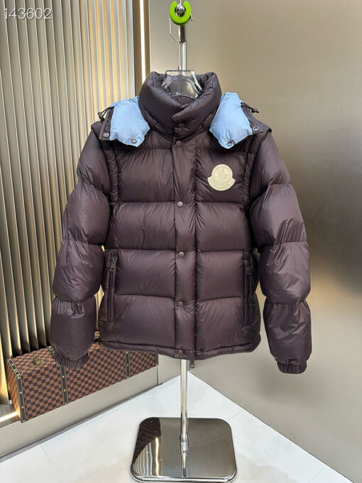 Moncler New Puffer Down Jacket Brown