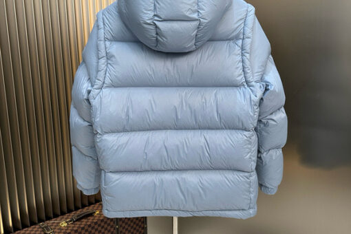 Moncler New Puffer Down Jacket Sky Blue