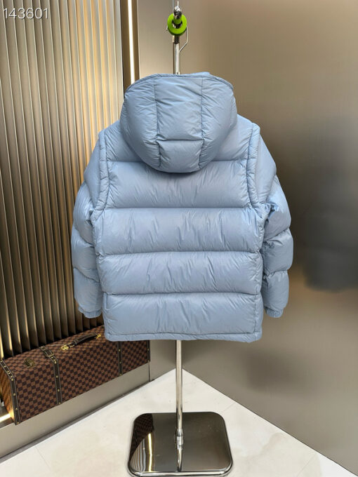 Moncler New Puffer Down Jacket Sky Blue