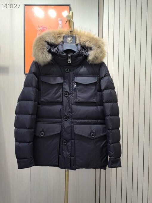 Moncler New Puffer Down Jacket Black