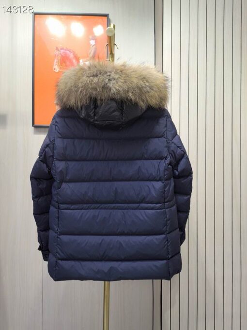 Moncler New Puffer Down Jacket Navy Blue