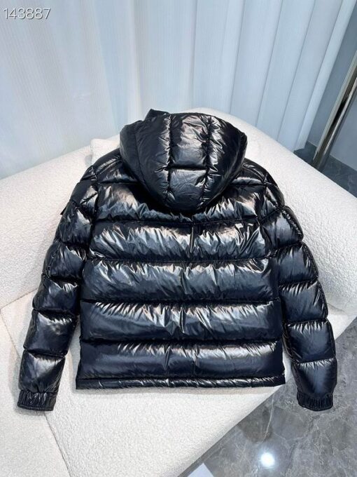 Moncler Maya Hooded Puffer Jacket Full Black