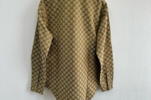 GG Monogram Shirt Beige