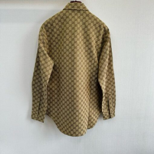 GG Monogram Shirt Beige