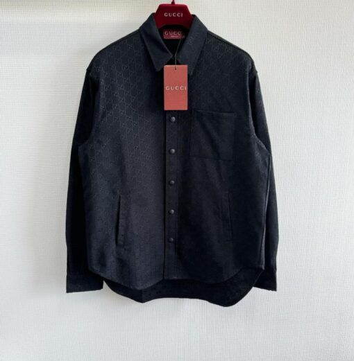 GG Monogram Shirt Black