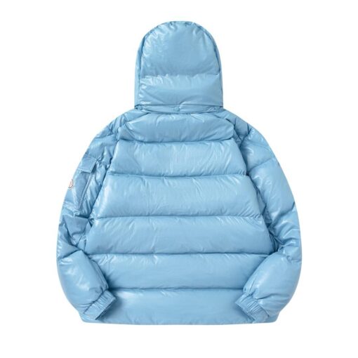 Moncler New Down Jacket Carolina Blue M-2