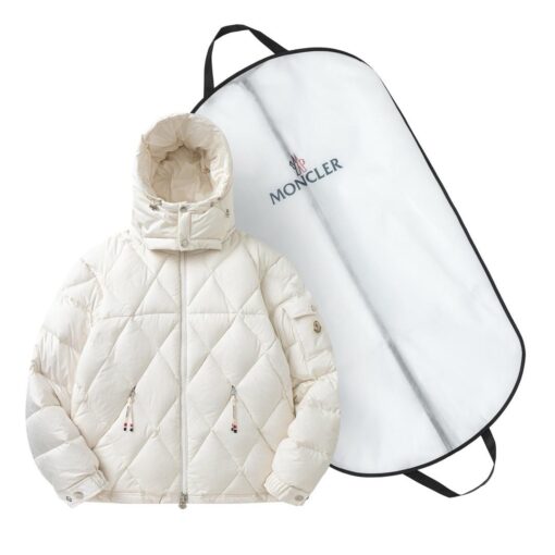 Moncler New Down Jacket Timberwolf