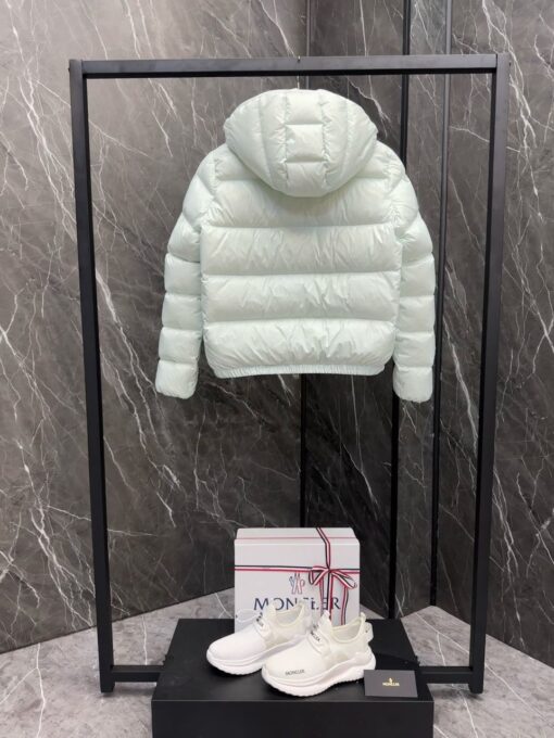 Moncler New Down Jacket Ice Blue