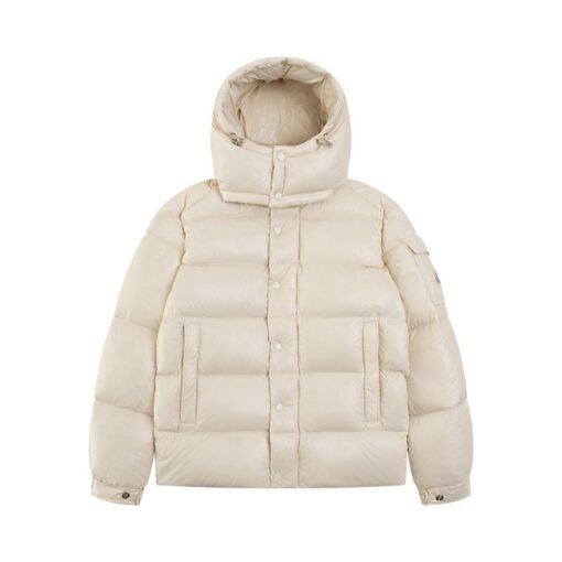 Moncler New Down Jacket Cream