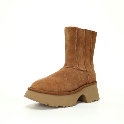 Ugg Classic Twin Seam New Heights Boots Brown - Image 3