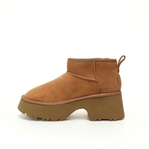 UGG Classic Ultra Mini New Heights Boot Chestnut