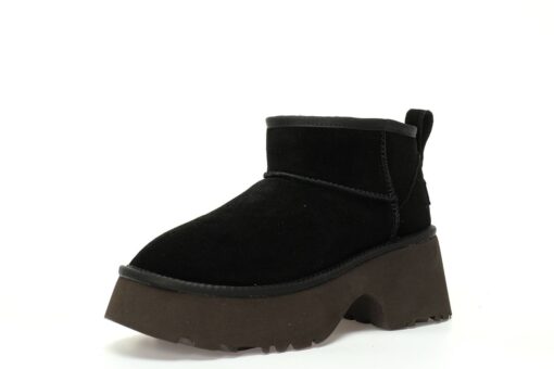 UGG Classic Ultra Mini New Heights Boot Black