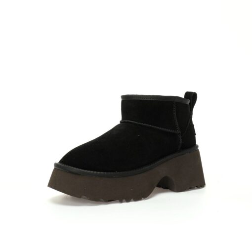 UGG Classic Ultra Mini New Heights Boot Black