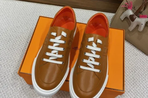 Hermes Deep Sneaker Brown