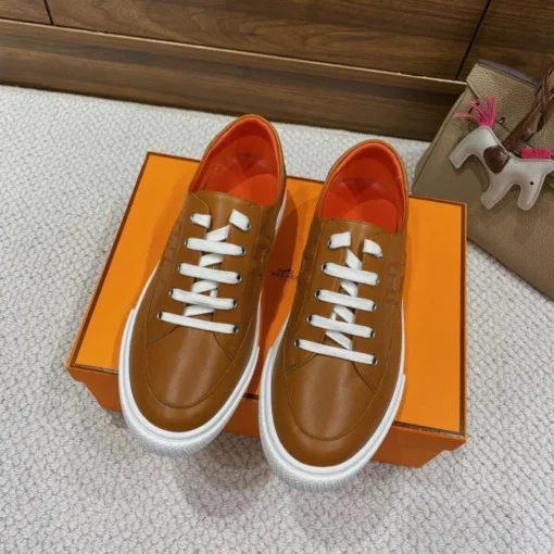 Hermes Deep Sneaker Brown