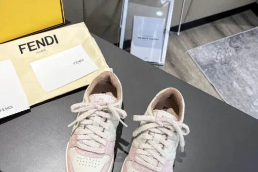 Fendi Match Low Top Sneaker Pink