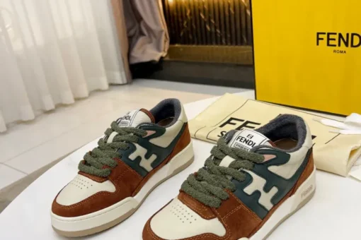 Fendi 2024SS Sneaker Brown Green