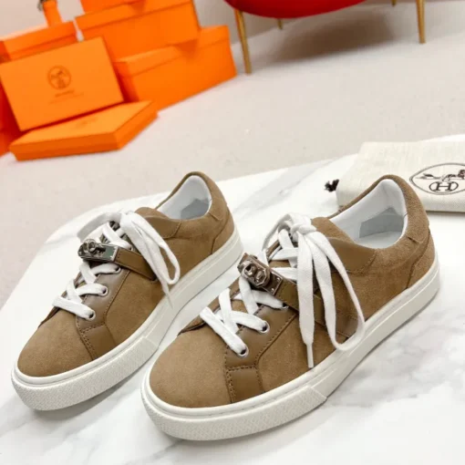 Hermes Day Sneaker Beige