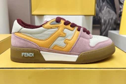 Fendi Match Low Top Sneaker Core Pink