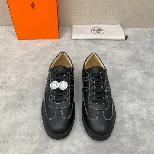 Hermes Boomerang Sneaker Black