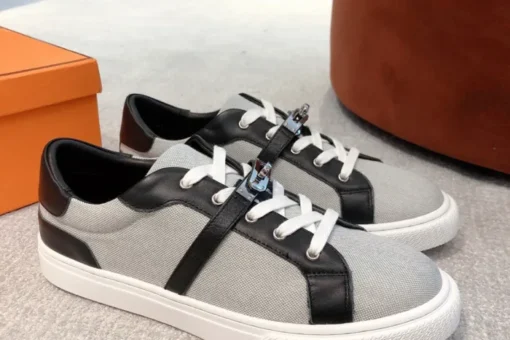 Hermes Day Sneaker Grey Black