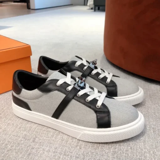 Hermes Day Sneaker Grey Black