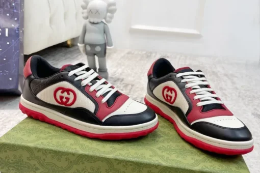 Gucci MAC80 Sneaker Black Red