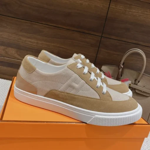 Hermes Deep Sneaker Beige