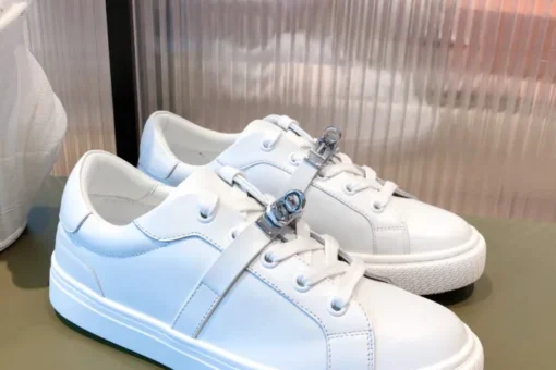 Hermes Day Sneaker White