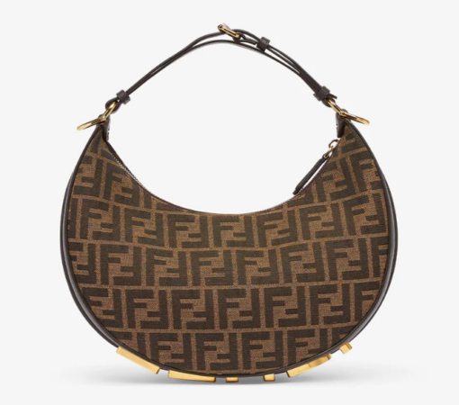 Fendi Praphy Bag Brown Gold